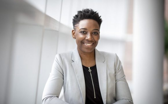 Professional woman in suit