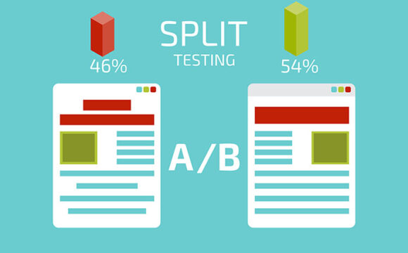 Texas web development split AB testing concept