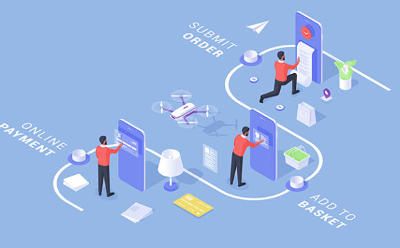 Ecommerce process flow and ecommerce development