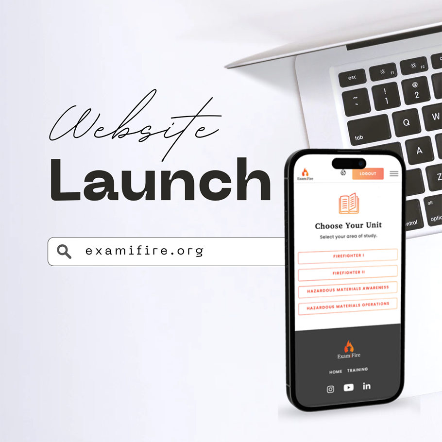 ExamiFire web app launch